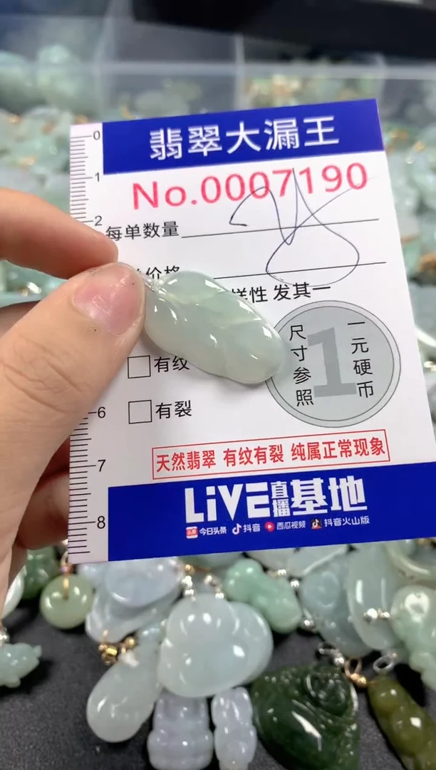 颈饰未镶嵌翡翠7190