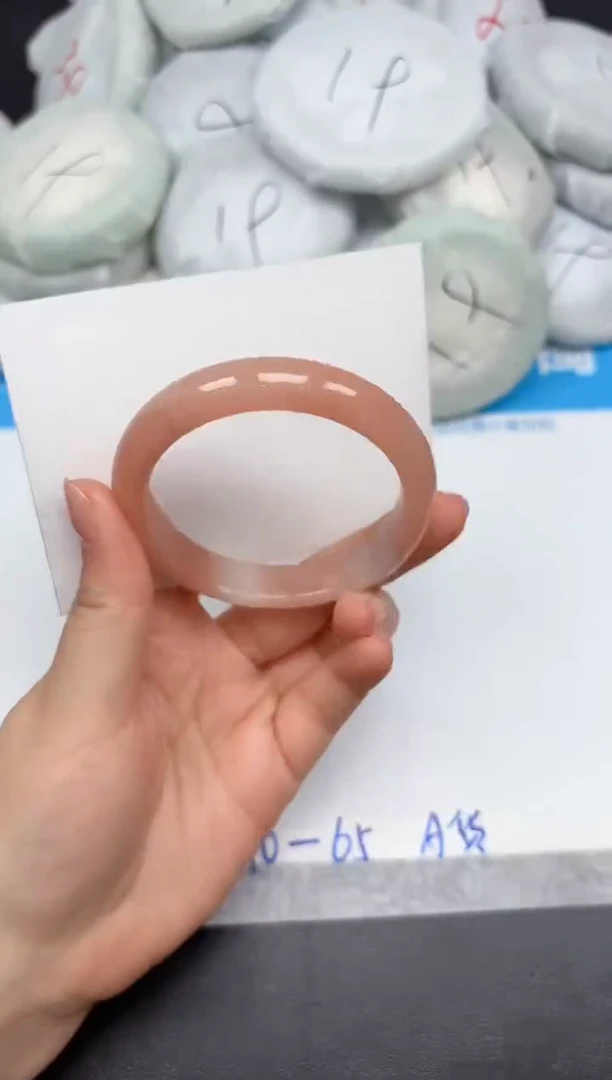 未镶嵌手镯石英质玉224-54.5