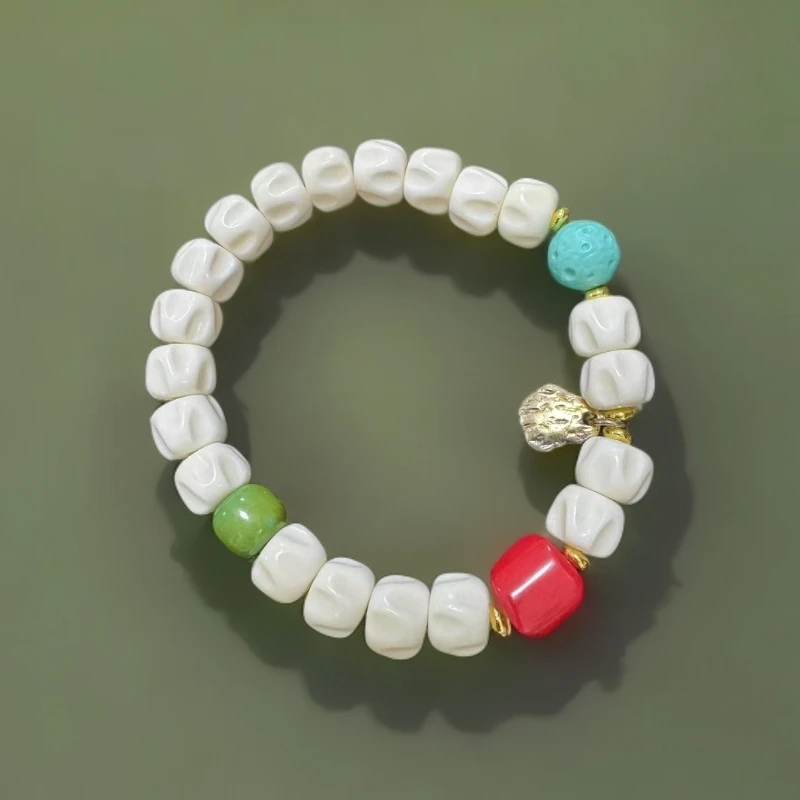 【百世璀璨 尽耀光芒】化龙骨手串D48