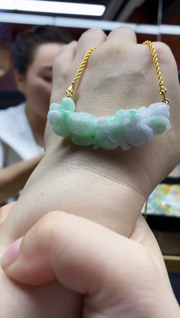 颈饰未镶嵌翡翠翡翠吊坠