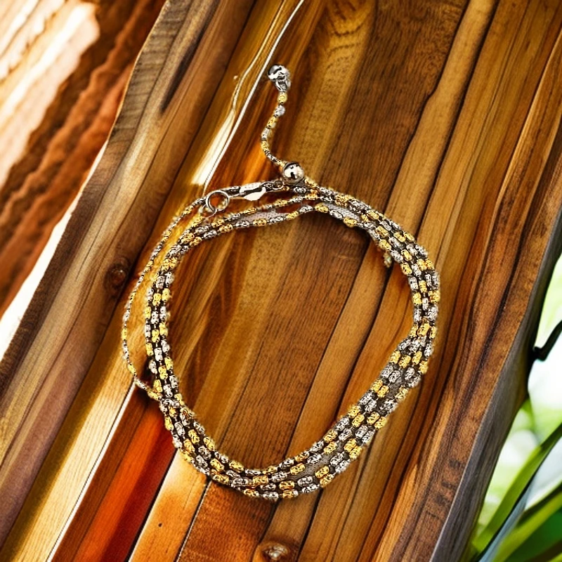 925银银制品 【凰世今传】意大利手工S925银链子【60cm长，可调节】