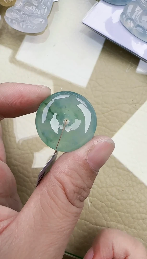 颈饰未镶嵌翡翠翡翠缅甸翡翠a货