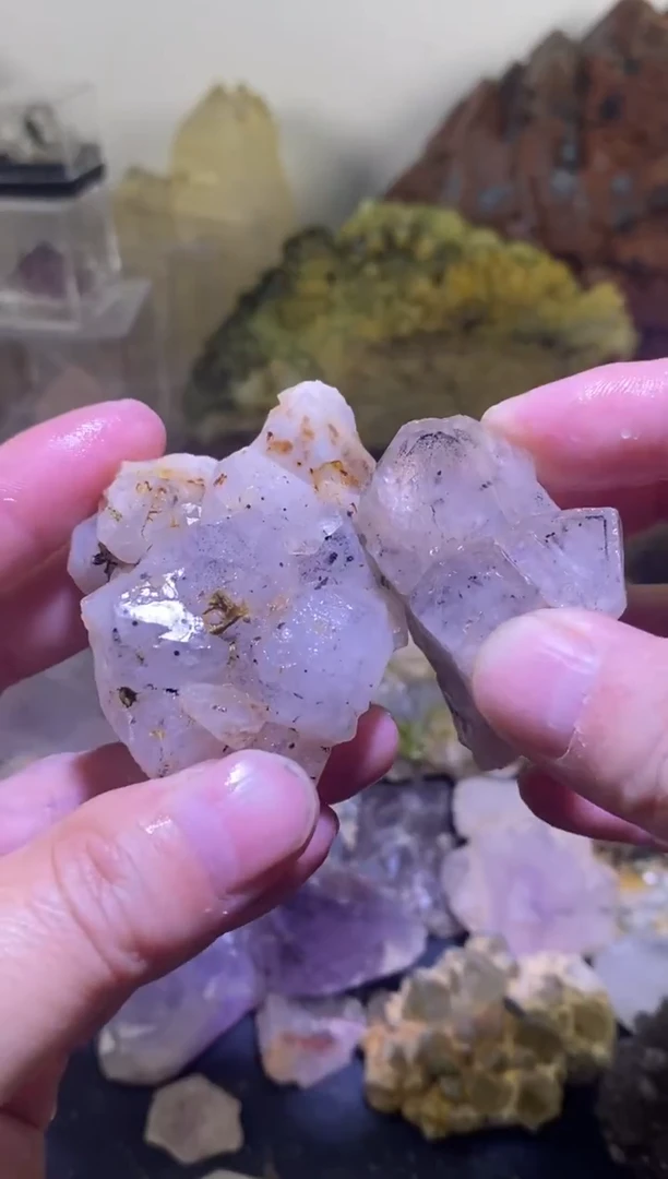 未镶嵌珠宝半成品水晶73号2颗