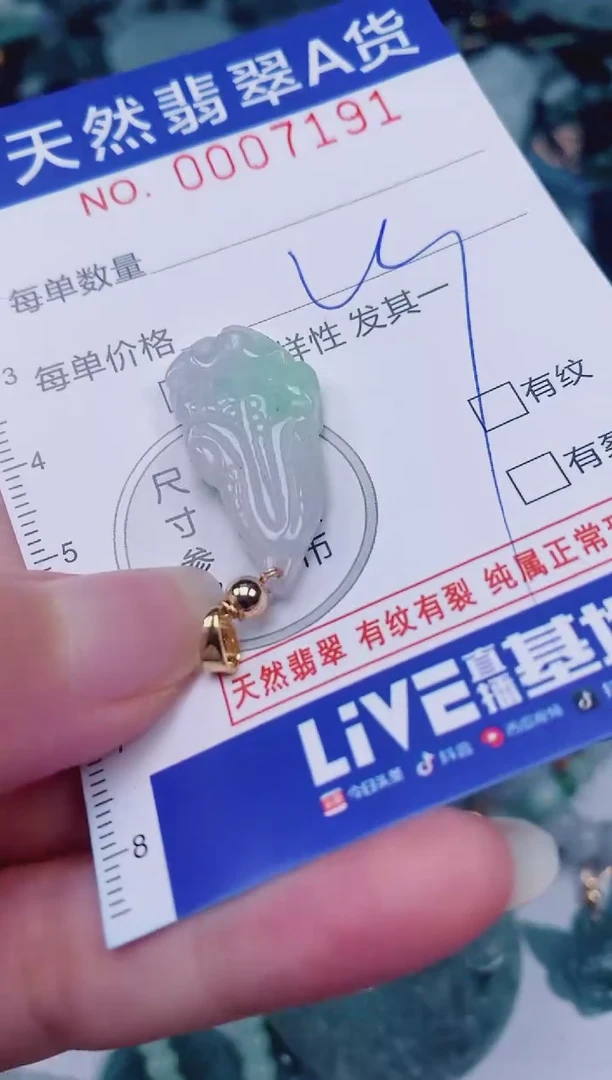 颈饰未镶嵌翡翠00007191
