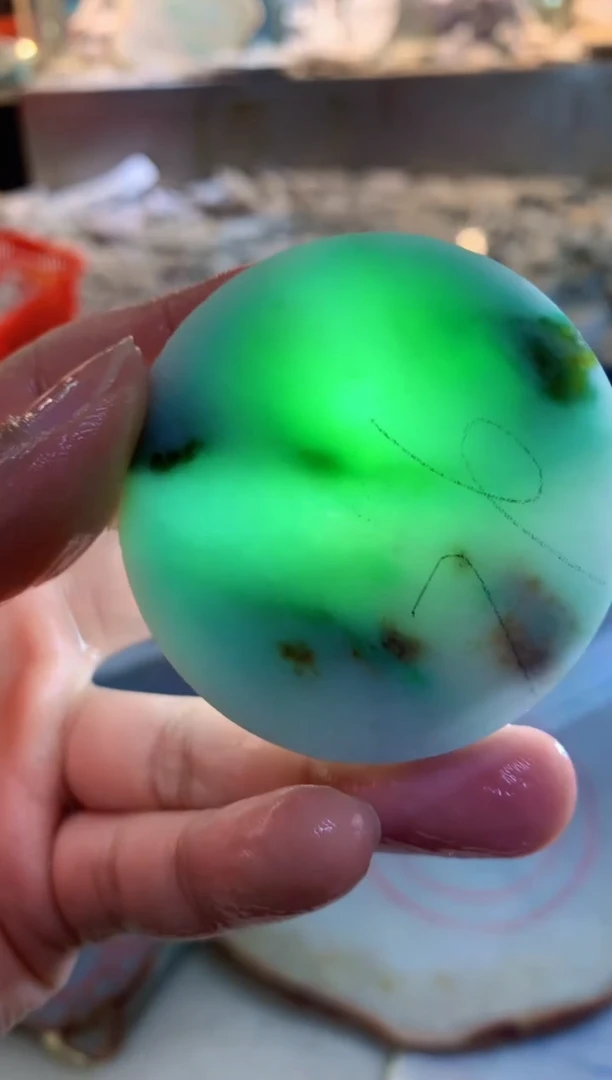 翡翠散珠0朗0翡翠珠宝463