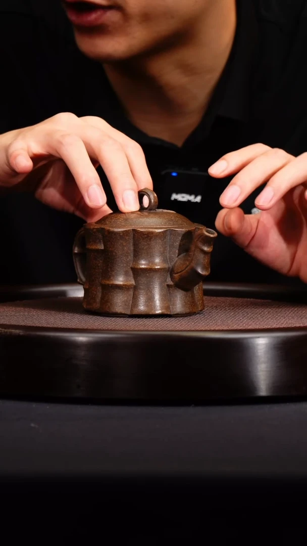 茶壶紫砂竹段