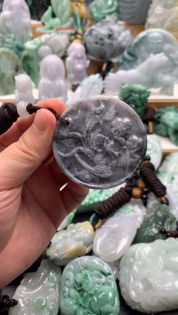 吊坠(不含链)未镶嵌翡翠1