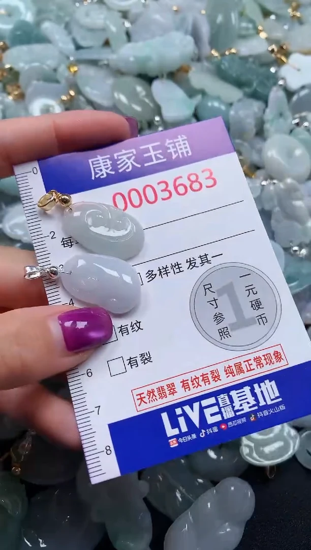 颈饰未镶嵌翡翠3683