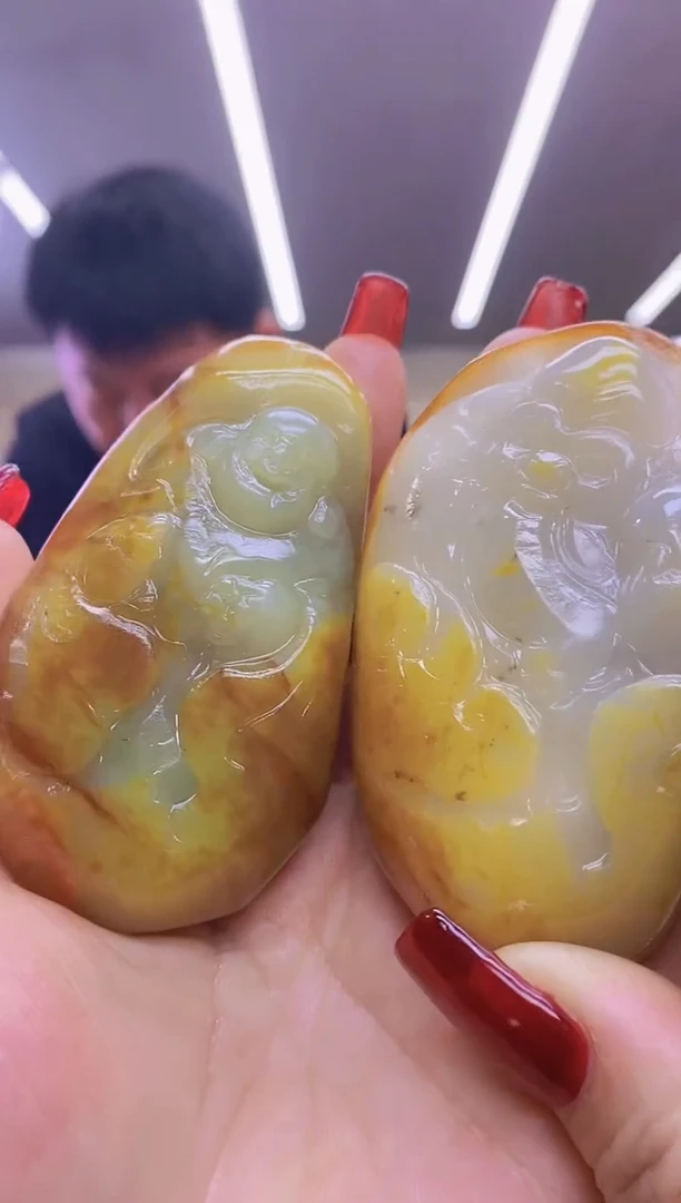 【闪购商品】和田玉人物手把未镶嵌多样式发货随机发一