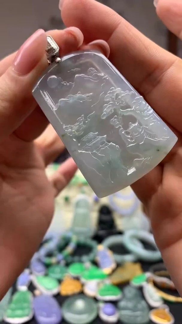 【闪购商品】翡翠颈饰未镶嵌41-天然翡翠