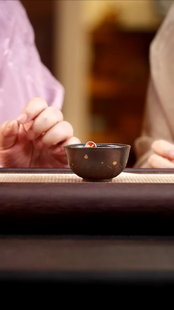 茶壶紫砂小叶紫檀柴烧莲花底杯