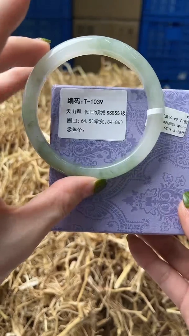 未镶嵌手镯石英质玉T-1039