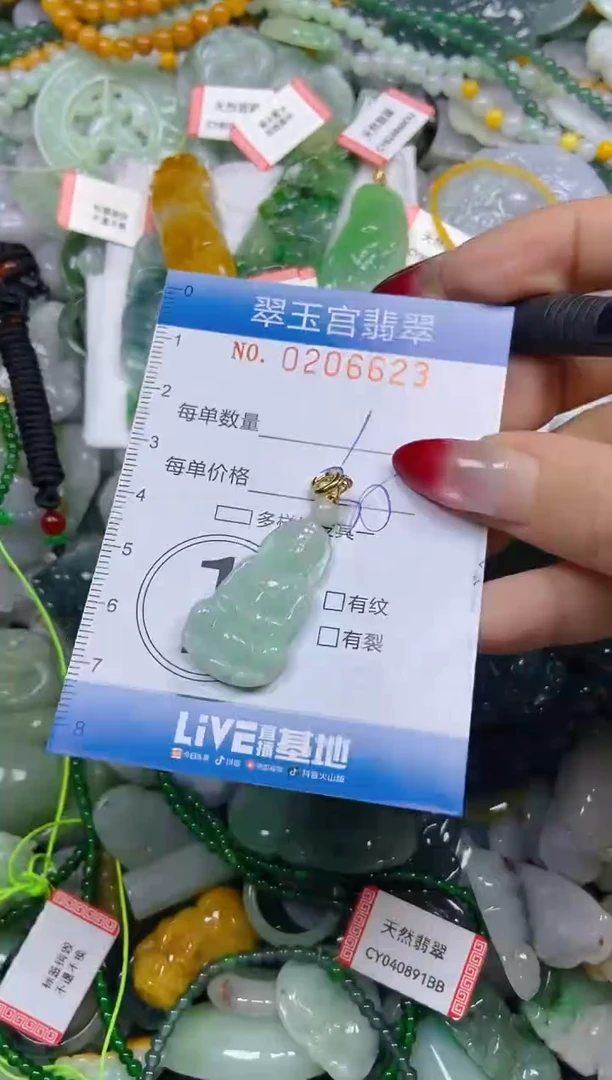 颈饰未镶嵌翡翠闪购C0206623