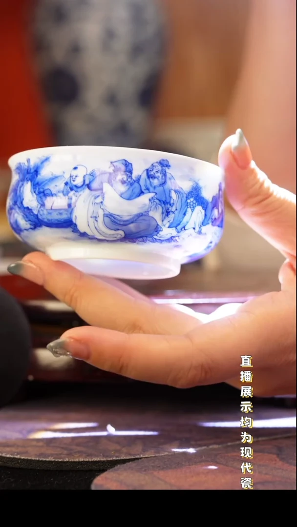 1景德镇手工手绘陶瓷杯