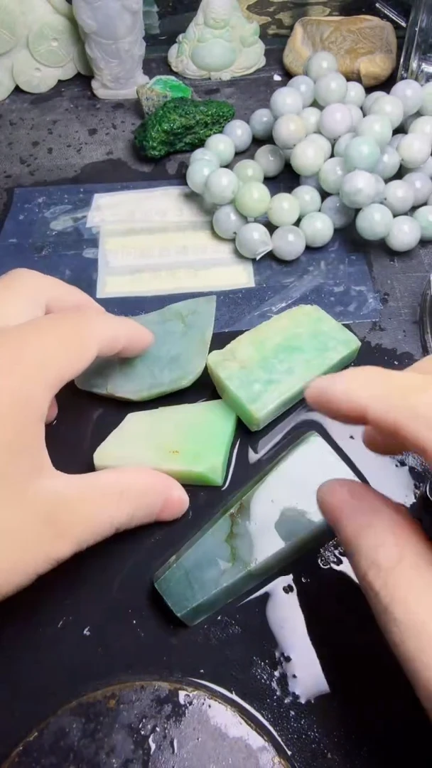 未镶嵌挂件翡翠天然翡翠103