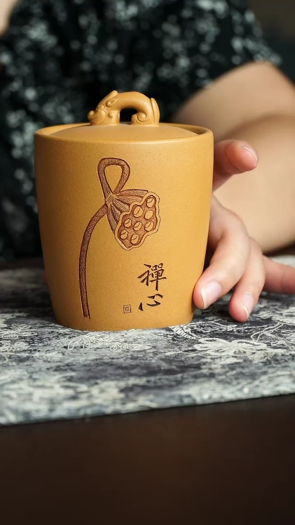 茶杯紫砂68 宜兴紫砂茶叶罐