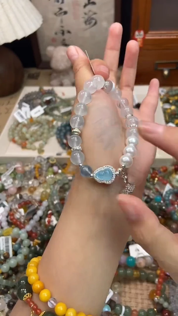 未镶嵌手链萤石309