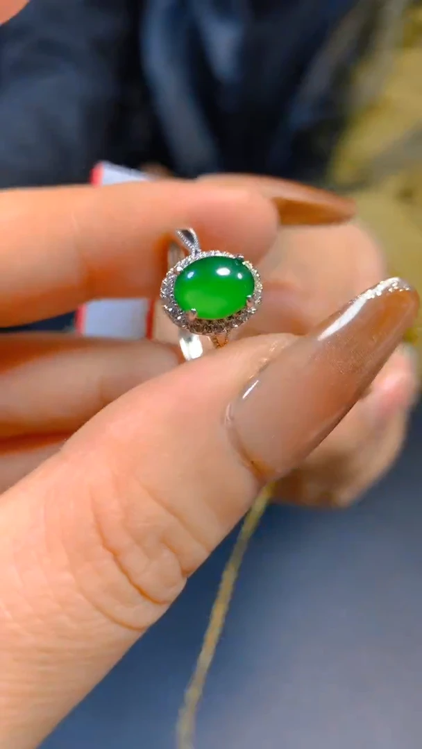 【闪购商品】翡翠戒指未镶嵌0732965080多样性发一