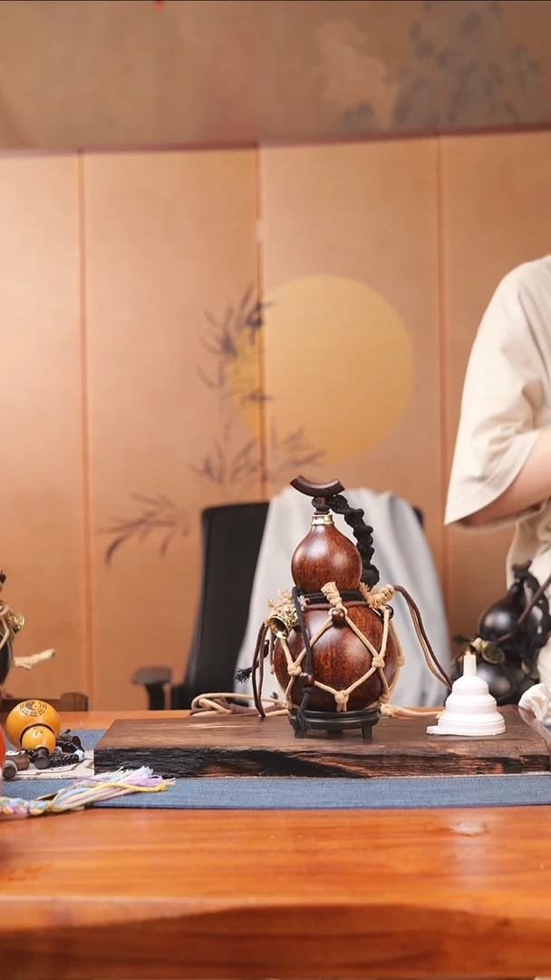 1885号链接精品大漆葫芦现货现发[一物一拍]