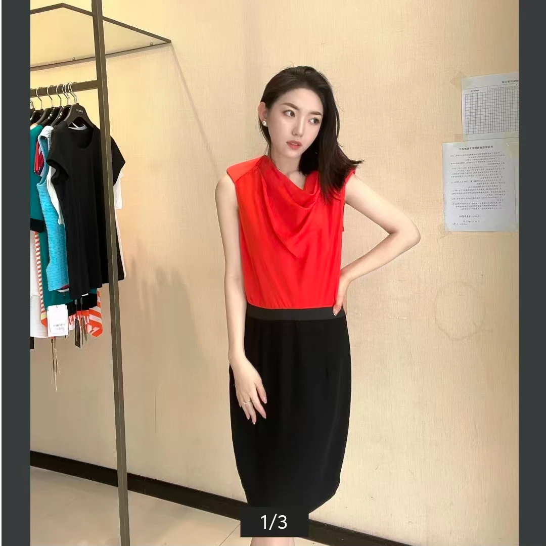 不支持退换/无袖连衣裙500092