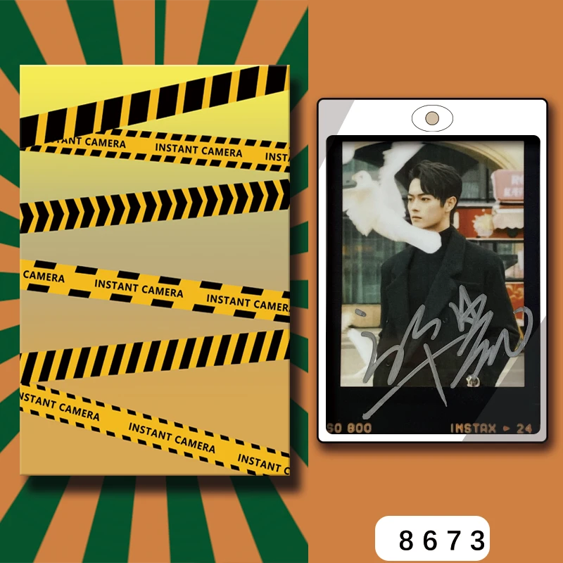 D8673【许凯】 正品拍立得照片 黑金