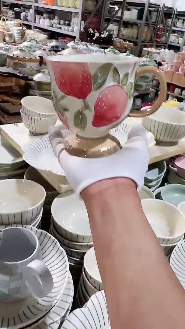 陶瓷高脚杯 微瑕凑满20元包邮