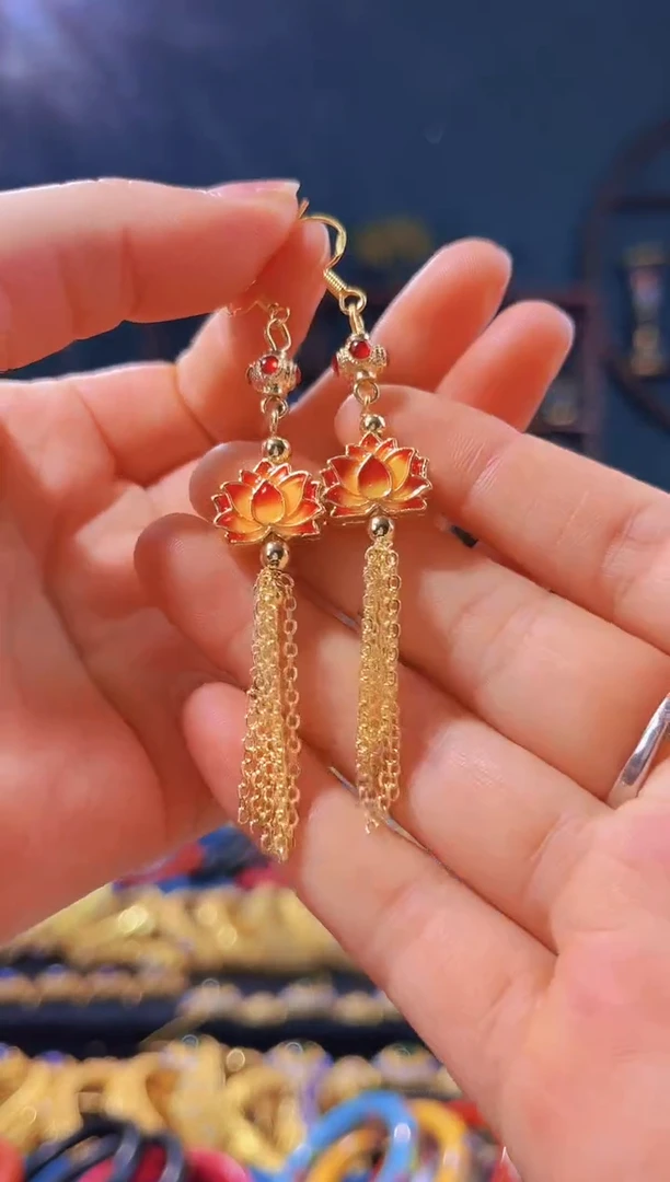 【闪购商品】非遗绝技 花丝耳环