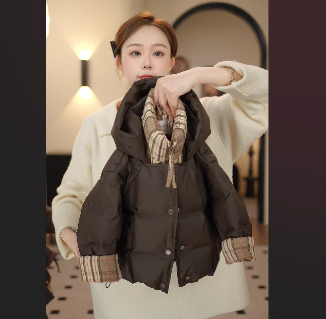 2026冬季新款儿童时尚百搭宽松保暖假两件休闲冬款棉服外套58621