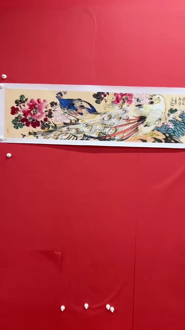 国画栾长征 手绘国画