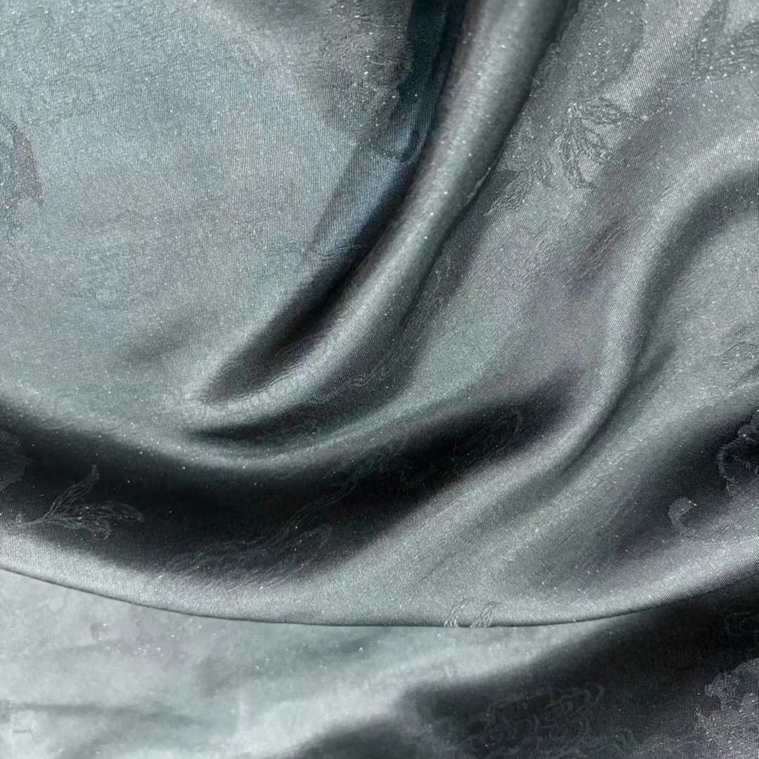 非遗好物（喜物香云纱）38/织银 八宝香云纱 高品质