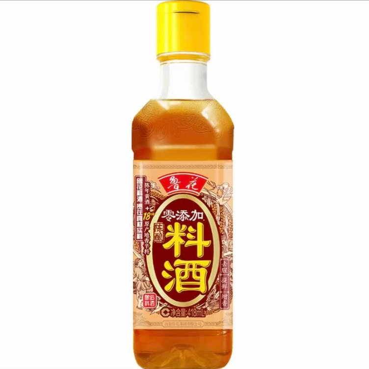 鲁花零添加陈酿料酒418ml到手1瓶