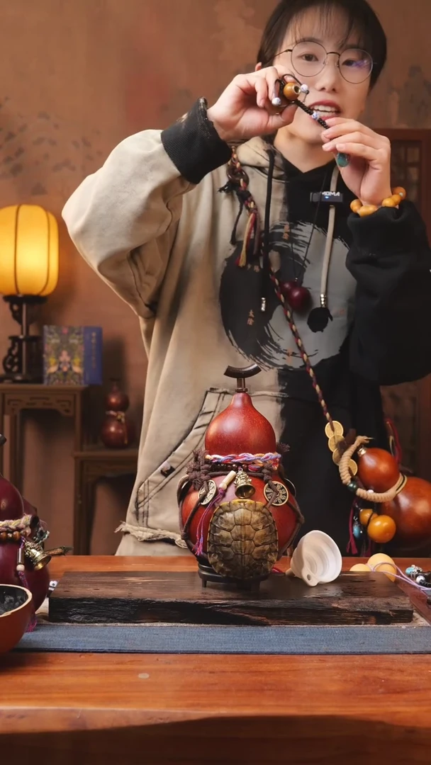 【闪购商品】100号精品大漆葫芦防腐防渗装饮料水茶酒