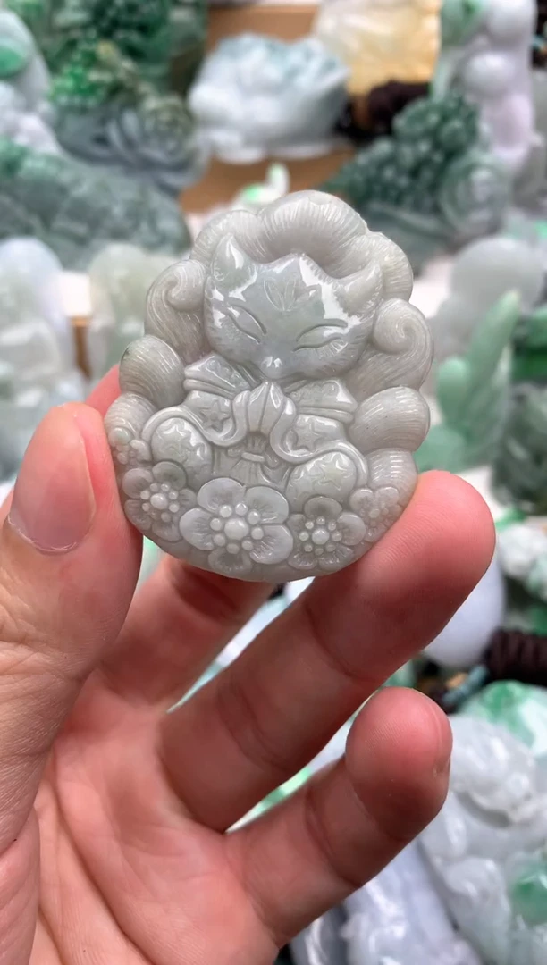 吊坠(不含链)未镶嵌翡翠1