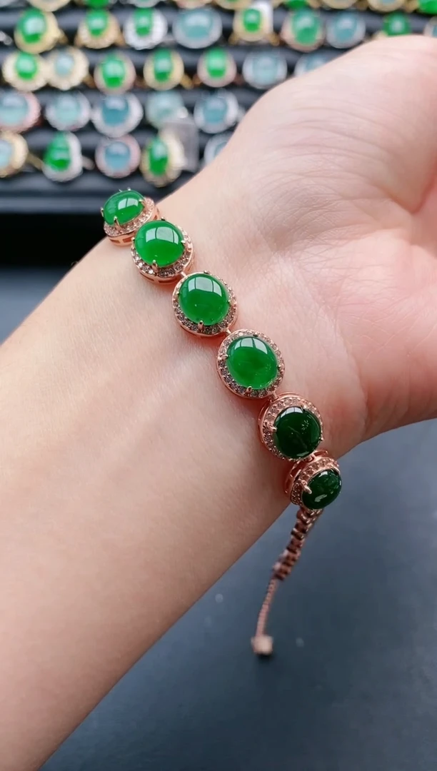 【闪购商品】翡翠戒指银S925镶嵌11111111