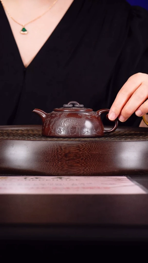 茶壶紫砂沈建康紫砂壶24