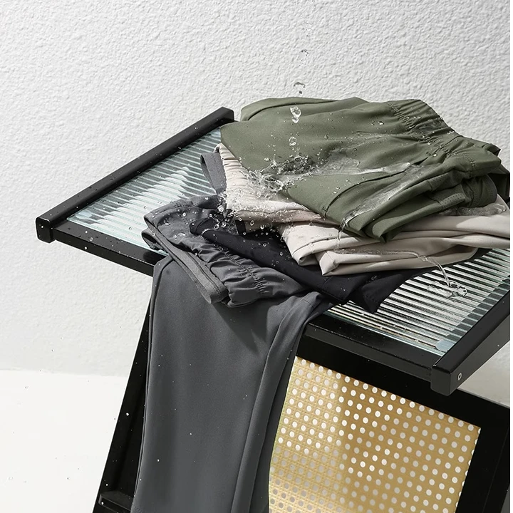 夏季凉感户外速干透气防污防水立体裁剪休闲裤男裤子薄款长裤