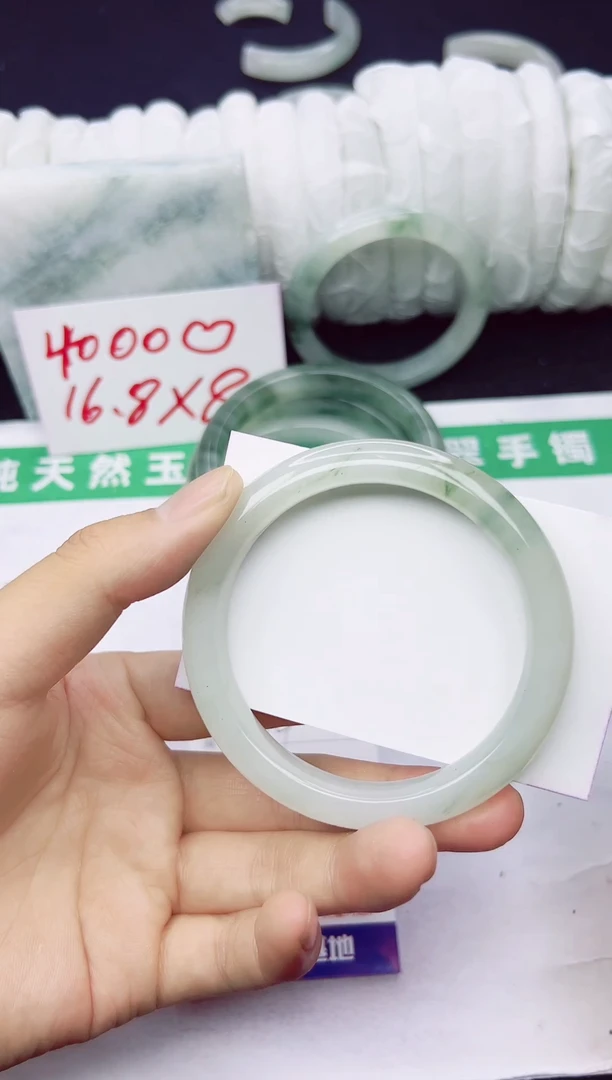 未镶嵌手镯石英质玉214-58-59