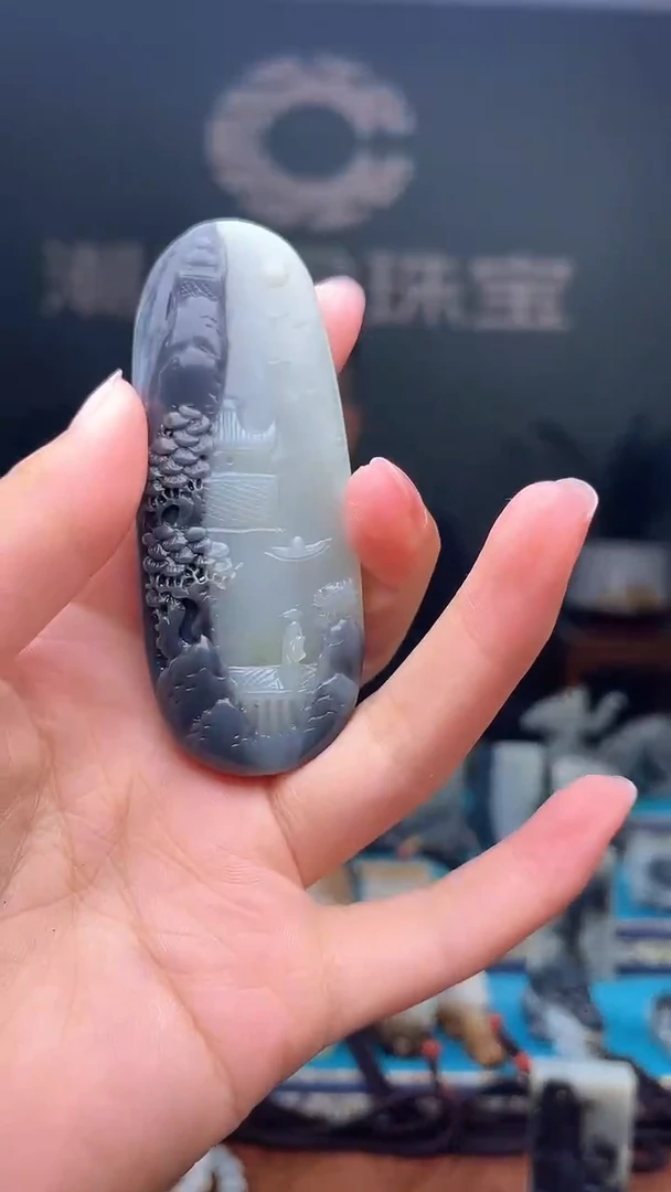 未镶嵌和田玉挂件1