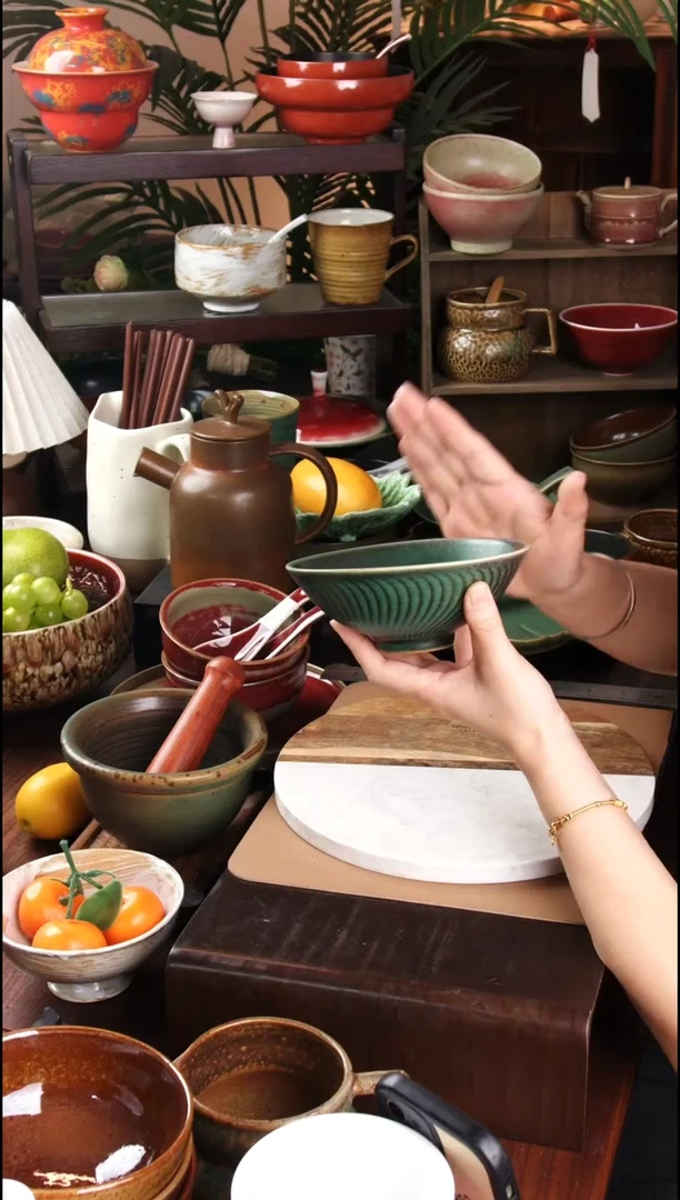 碗景德镇手工高温餐具1034