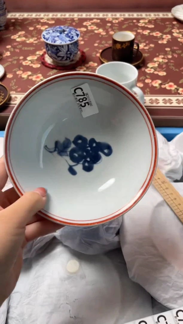 瓷片丁****丁瓷器瓷器C785