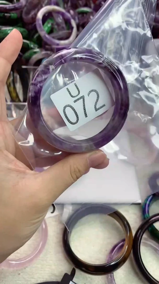 水晶手镯未镶嵌U072-54