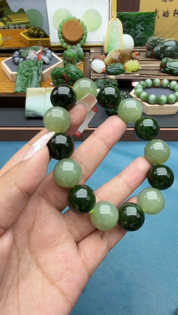 未镶嵌手串和田玉bycq