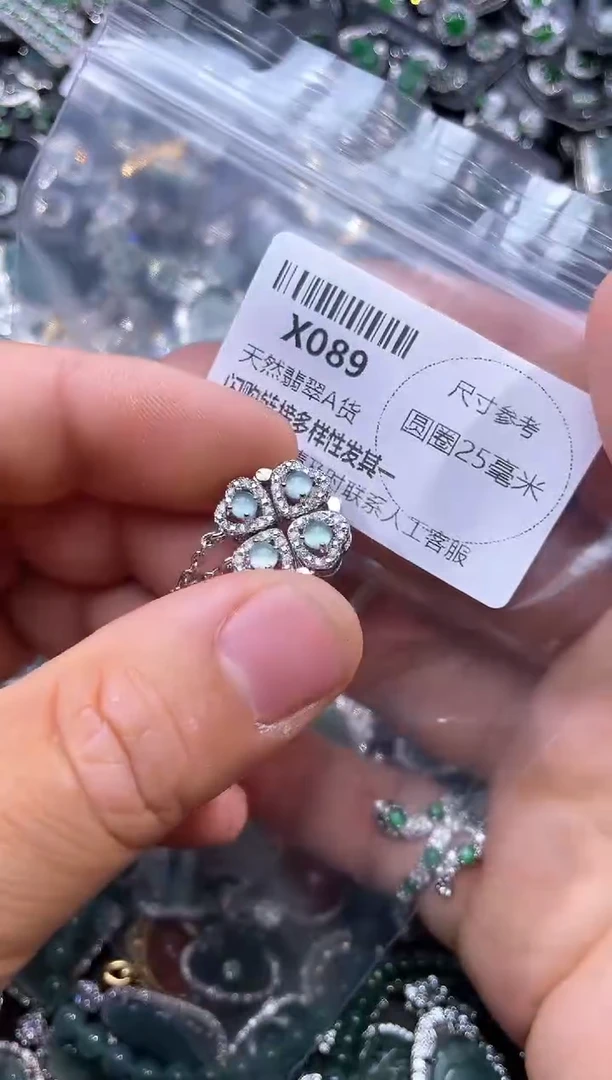 【闪购商品】翡翠颈饰未镶嵌X089项链