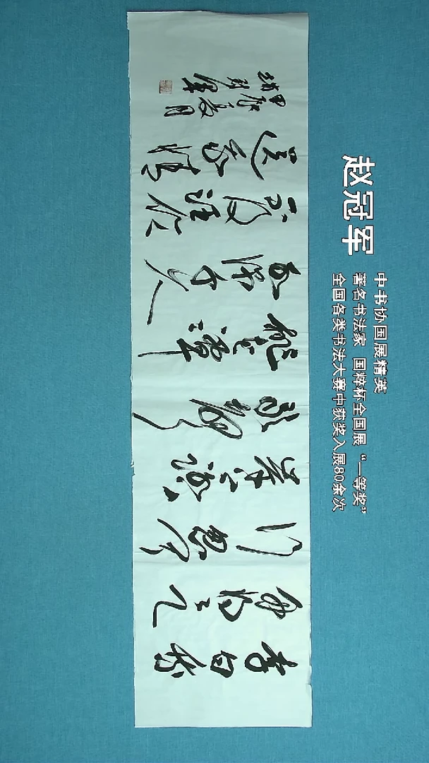 【闪购商品】书法053 上海赵冠军中书协138*34