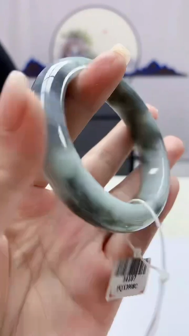 定制翡翠未镶嵌5124ms-毛货手镯（54圈）200