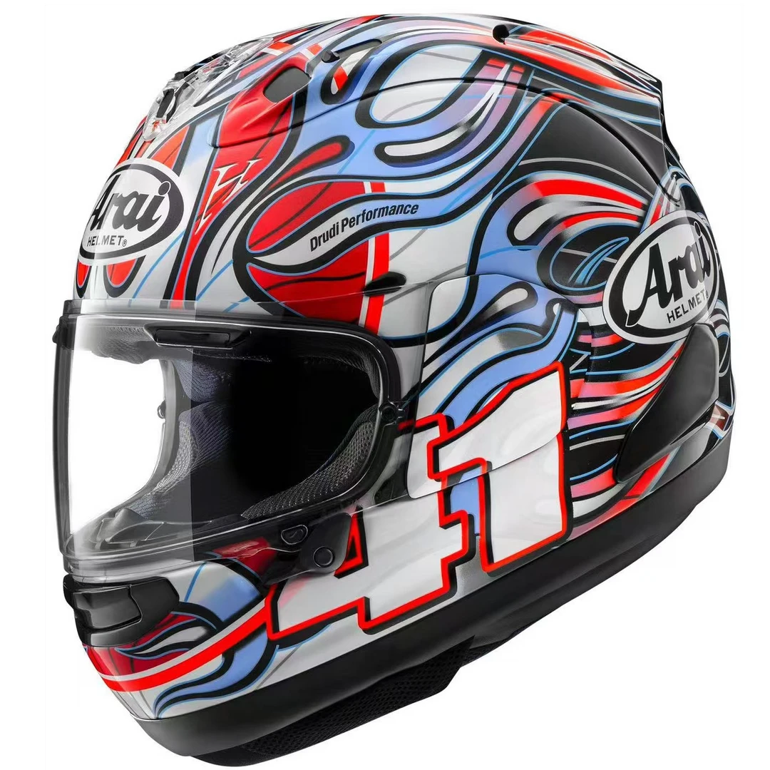 ARAI最新版画蓝火芳贺arai头盔rx-7x芳贺