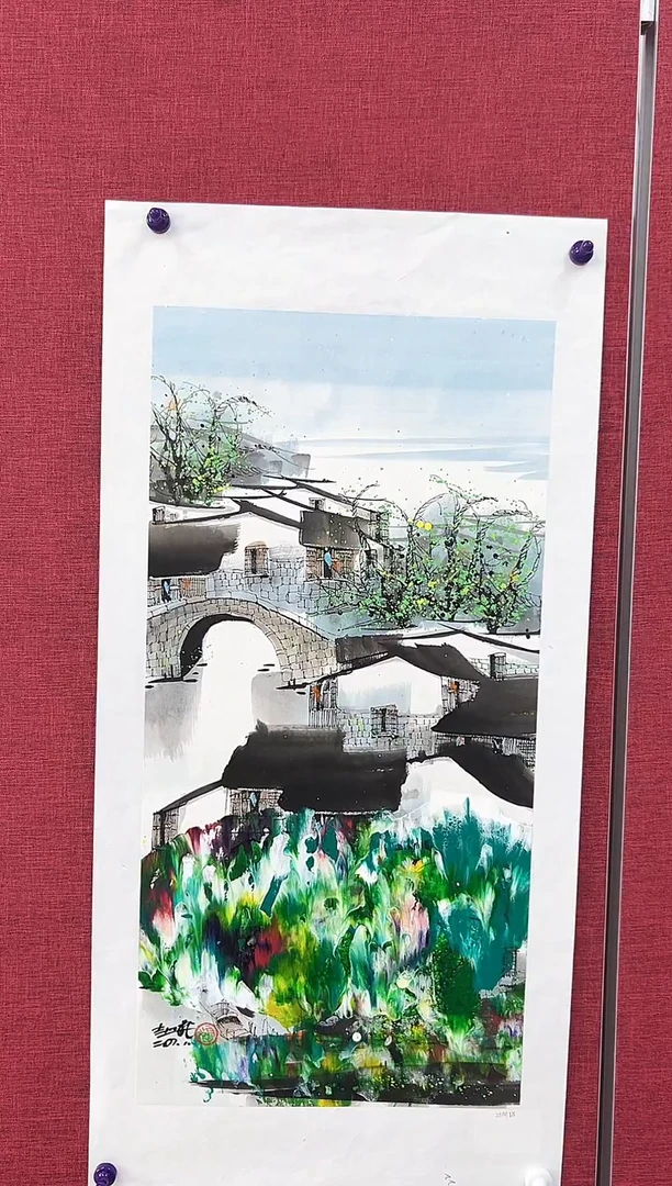 国画赵燮老师2平尺国画作品
