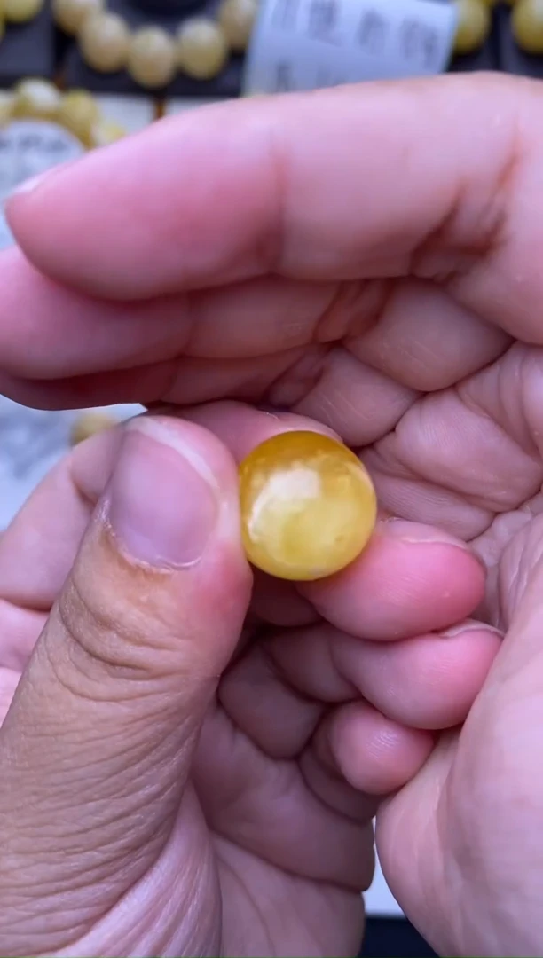 裸石琥珀未镶嵌大小姐珠宝严选75