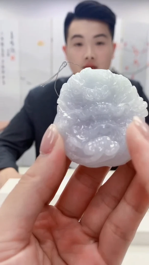 定制翡翠未镶嵌4946lr-毛货挂件27