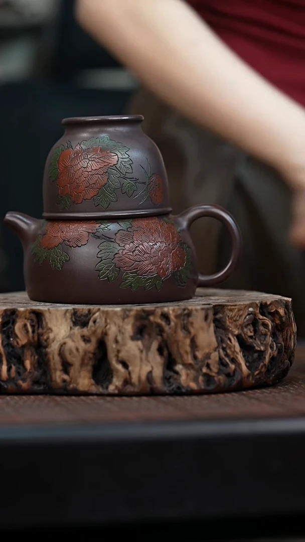 宜兴岁颐传砂原矿全手12+杯子